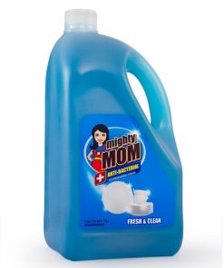Mighty Mom Antibacterial Dishwashing Liquid Fresh and Clean 1 Gallon