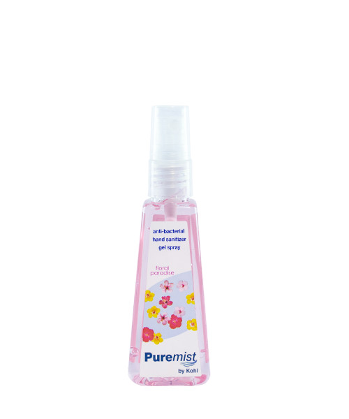 Puremist Antibacterial Hand Sanitizer Gel Spray Floral Paradise 50mL